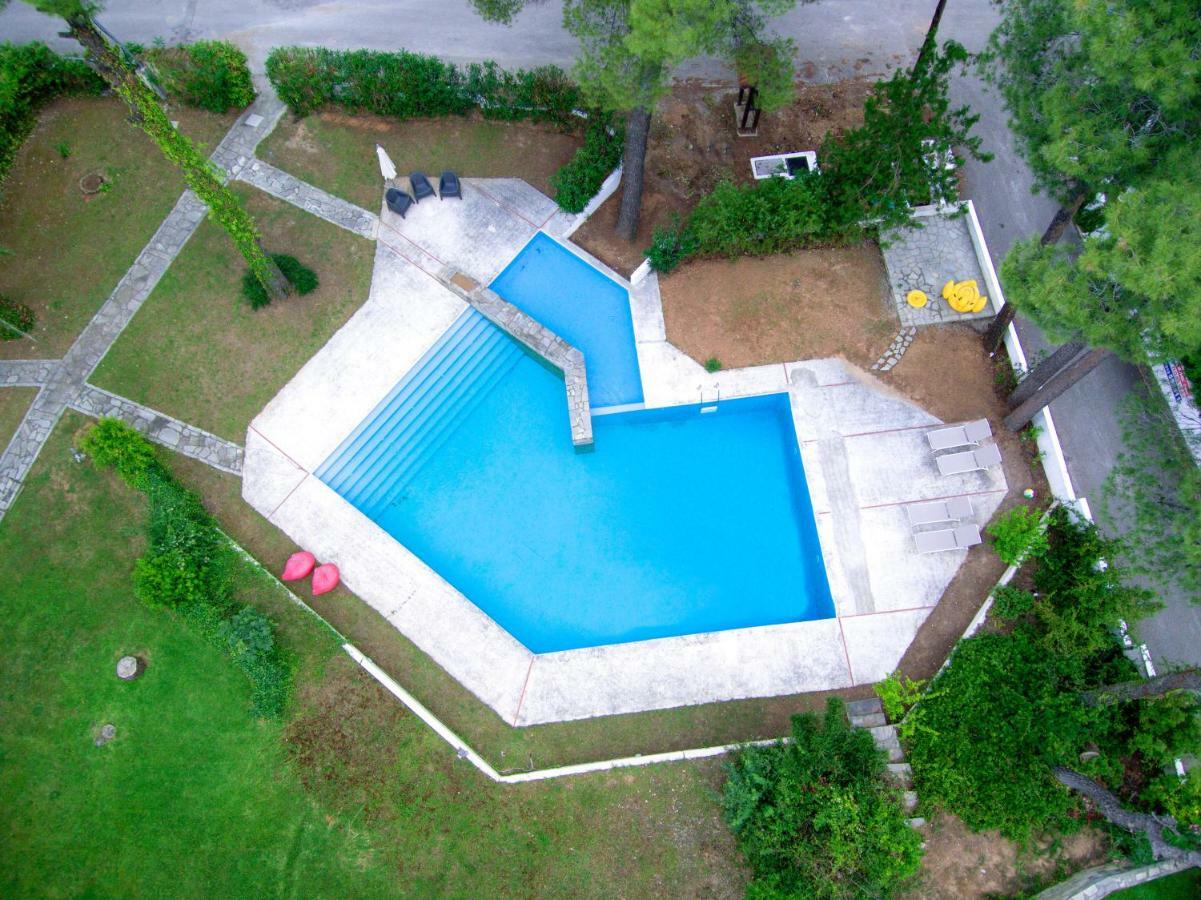 Villa Aurora In Sani With Garden And Pool Esterno foto