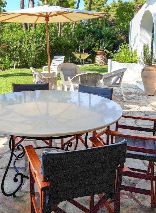Villa Aurora In Sani With Garden And Pool Esterno foto